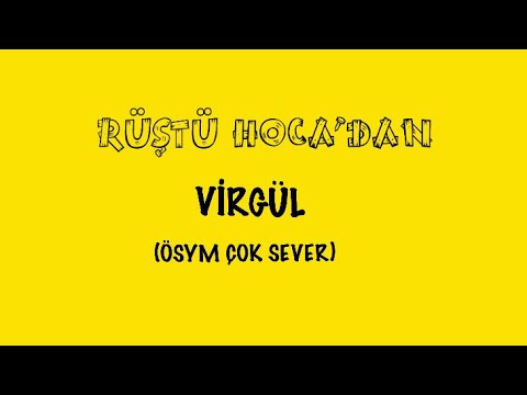 Video: Neden Virgül Gereklidir?