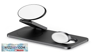 Cargador inalmbrico magntico plegable de 15W Soporte de carga inalmbrica rpida para