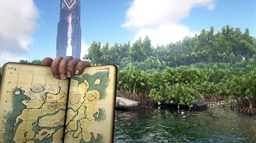 HOW BIG IS THE MAP in Ark: Survival Evolved? Run Across the Map