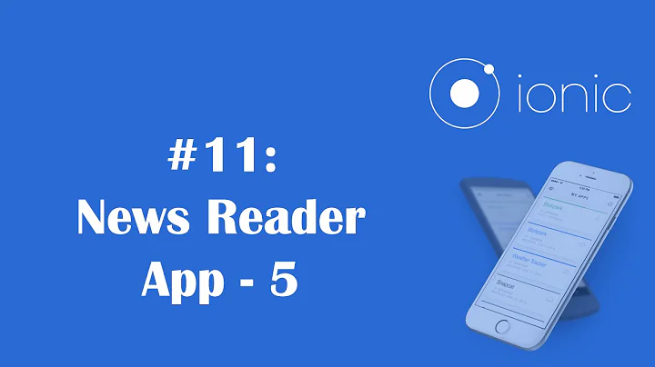 Ionic Framework Tutorial 11: Pull-to-refresh (News Reader - Part 5)