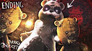 I ALMOST RAGEQUIT.. (Mama Bear is so unfair!) | Dark Deception #13 [Chapter 4 Bearly Buried] ENDING