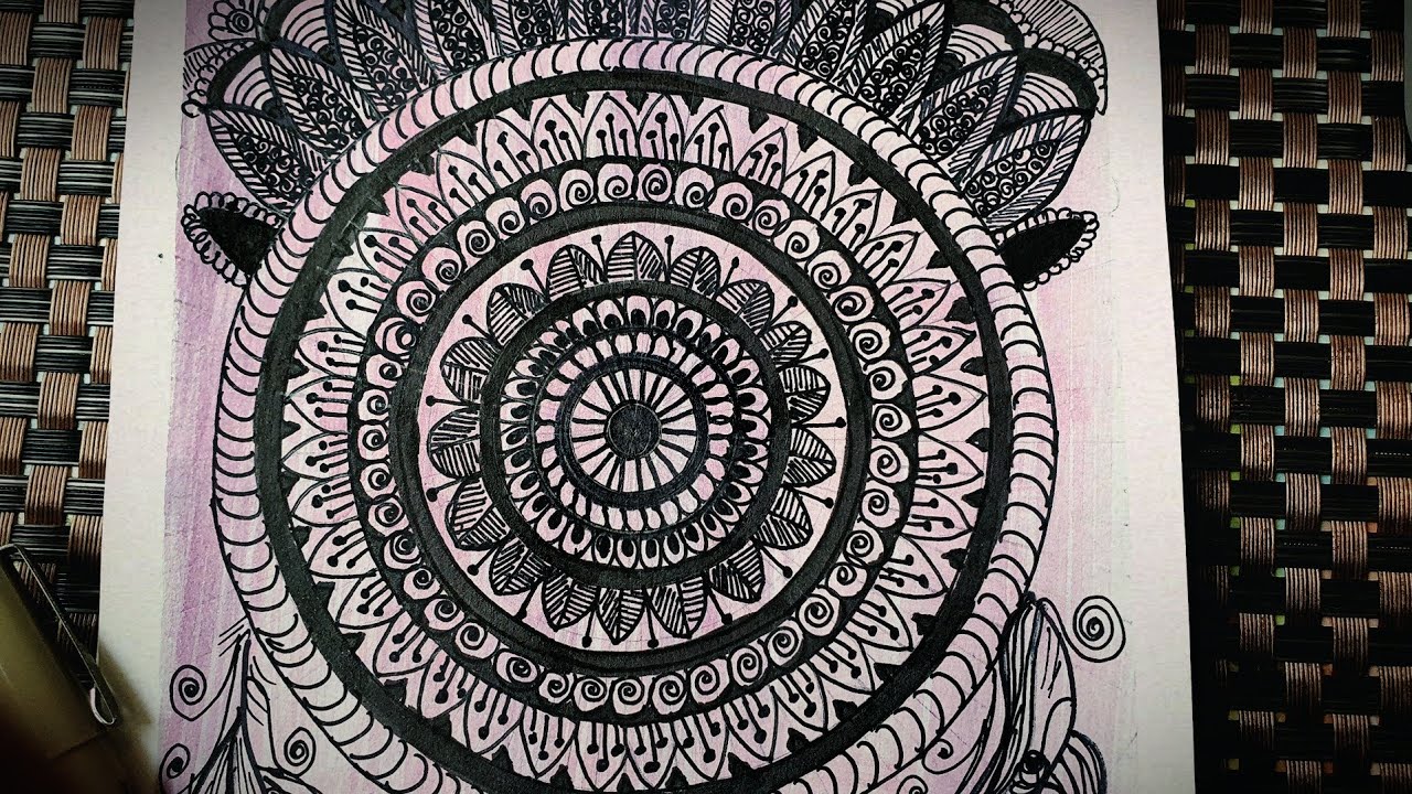 Free Free 60 Svg Easy Mandala Dream Catcher Drawing SVG PNG EPS DXF File