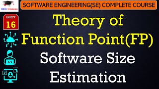 L16: Theory of Function Point(FP) | Software Size Estimation | Software Engineering Lectures Hindi screenshot 5