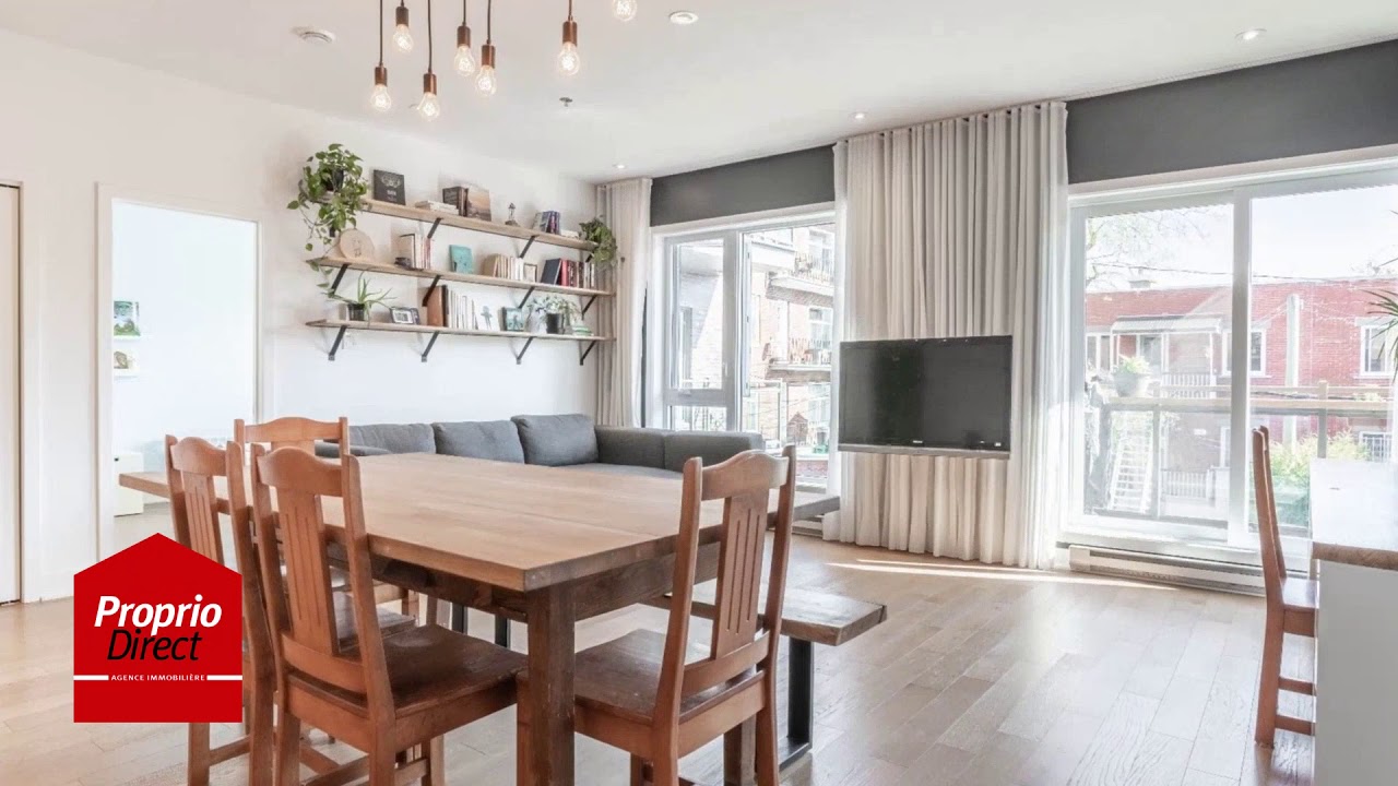 Apartment Rosemont/La PetitePatrie 449 000 For sale par Proprio
