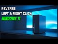 How to Reverse Left Click and Right Click on Windows 11