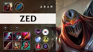 Zed ARAM - KR Master Patch 26.07