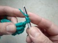 Crocheted Bullion Stitch    Витой (почтовый) столбик