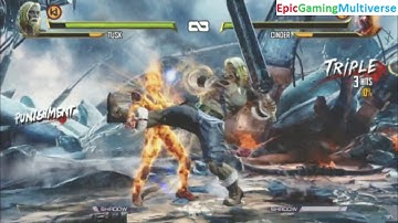 Tusk VS Cinder On The Ultimate Difficulty In A Killer Instinct Match / Battle / Fight