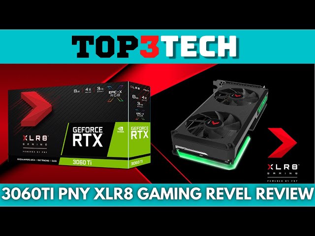 PNY PNY GeForce RTX 3060 Ti 8GB XLR8 Gaming Revel Epic-X RGB Dual Fan  Graphics Card LHR グラフィックボード、ビデオカード
