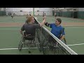 St louis wheelchair tennis athletes bring passion to the court