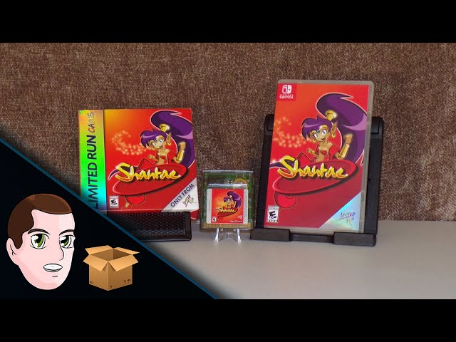 Shantae (Game Boy Color + Nintendo Switch) Unboxing - YouTube