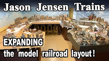Expanding the model railroad layout!