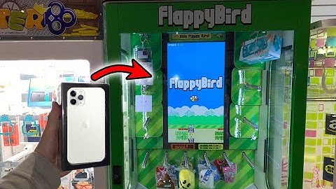 WON Apple iPhone 11 Pro from Flappy Bird Arcade Game!