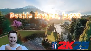 Double Dragon, Japan - Fantasy Course Playthrough - PGA Tour 2K25