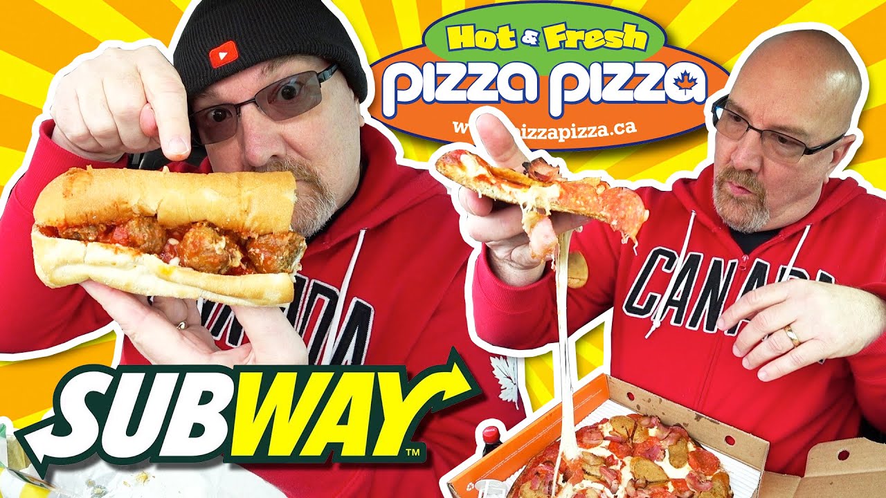 Meatless Meatballs at SUBWAY & Keto Crust Pizza at PIZZA PIZZA 🍕 YouTube