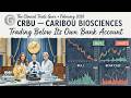 $CRBU - Caribou Biosciences - This CRISPR Company Is Trading Below Its Own Bank Account!