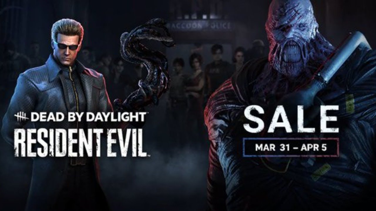 Dead By Daylight Upcoming Resident Evil And Rainy Days Sale - YouTube
