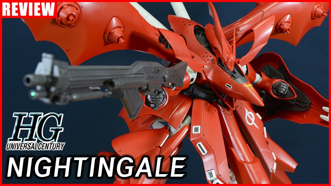 HGUC 1/144 MSN-04 II Nightingale [REVIEW] - YouTube
