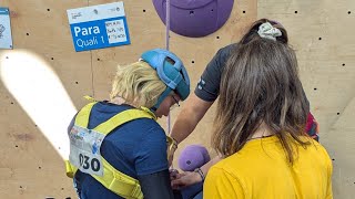 Internationaler Schweizer Paraclimbing Master - Bulle // 12.07.2025 - Ronja Holze - Master Champion🥇 screenshot 5