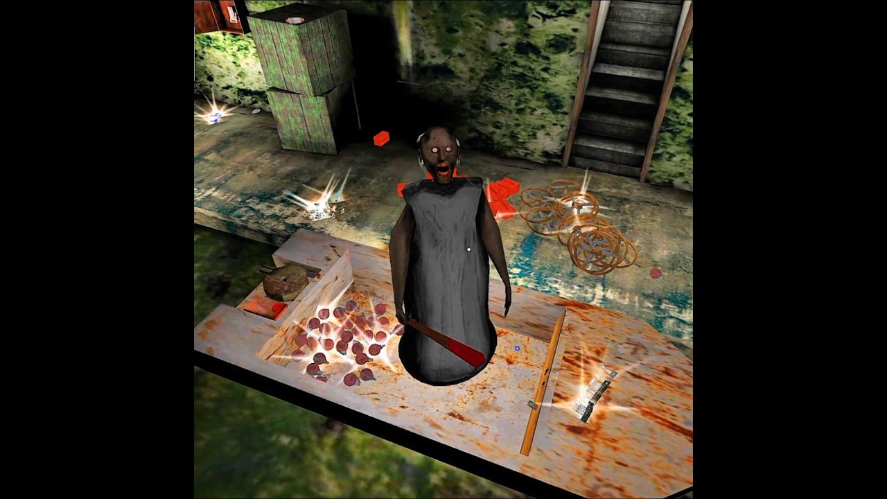 unlimited item vs boat escape in granny chapter 2 gameplay 😆