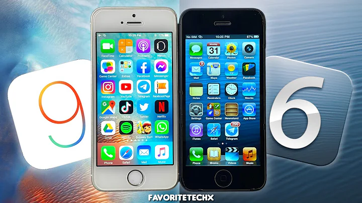 iPhone 5 vs iPhone SE - Speed Test!