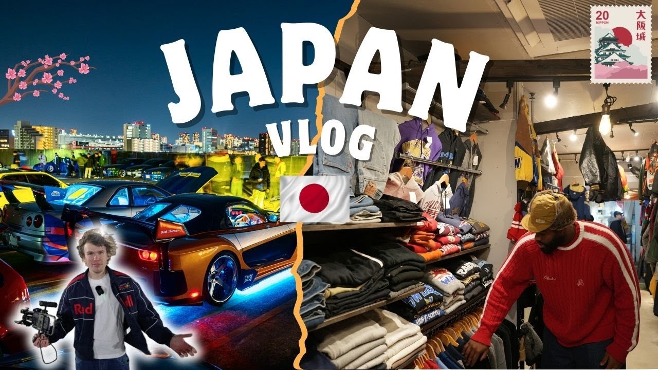 Experiencing Real life Tokyo Drift and Thrift Shopping in Japan!