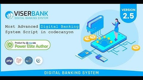 Complete online ViserBank - Digital Banking System