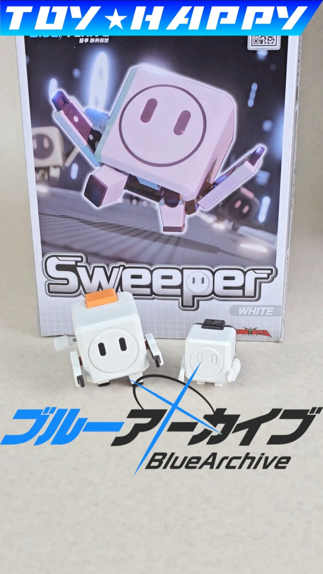 Spring-action Blue Archive Sweeper Plastic Model - YouTube