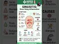 Sinus Pressure & Pain How to Deal with Sinusitis! 👃💥 #shorts