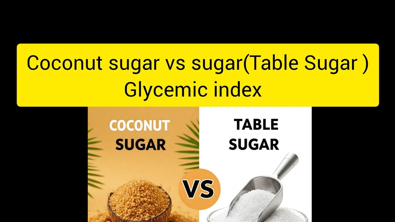 Date Sugar Vs Coconut Sugar Glycemic Index