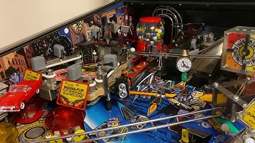 Twilight Zone Pinball Mods - Decal / Blades and Motorized Clock Millions