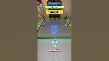 Beta vs The Warrior  🔨Beaten🔨  Hexbug Battlebots  #hexbugbattlebots #hexbugvideos #battlebots
