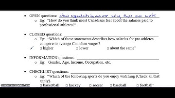 3 1 Data Concepts Sampling and Questionnaires Part 3
