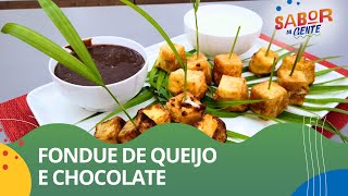 Nesse friozinho, nada combina mais que um delicioso FONDUE, hein? O CHEF RIVANDRO vai te ensinar uma RECEITA SIMPLES E SUPER FÁCIL de FONDUE de CHOCOLATE e FONDUE de QUEIJO. 
