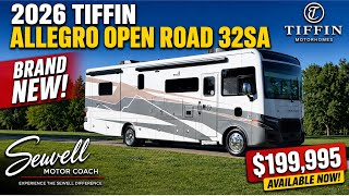 Luxury Class A Under 200K 2026 Tiffin Allegro Open Road 32SA Full Tour With Dealership Owner