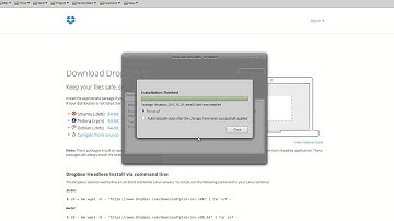 how to install dropbox on linux mint 17.3 rosa