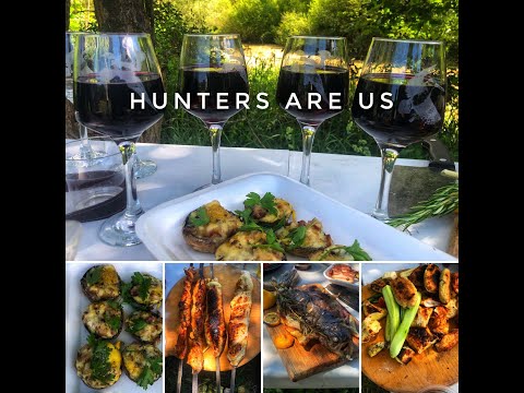 მონადირეების მიერ შესრულებული კულინარიულო მასტერკლასი. #HUNTERSAREUS