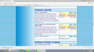 JUAL SOFTWARE APOTEK - SEDIA APLIKASI APOTIK - DOWNLOAD PROGRAM APOTEK - FULL VERSION - CRACK