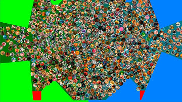 ALL 835 Italian Brainrot Survival Marble Race In Algodoo Who Will Win?