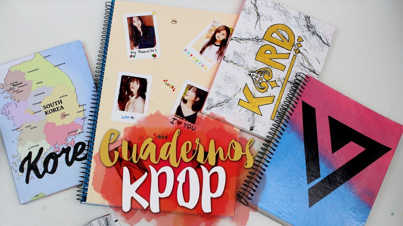 Diy Kpop Haz Tus Propios Cuadernos Kpop K Freak Seventeen