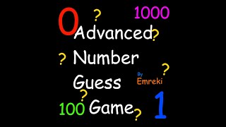 Advanced Number Guess Game is released! screenshot 4