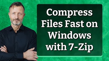 Compress Files Fast on Windows with 7-Zip