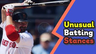 10 Most Unusual Batting Stances
