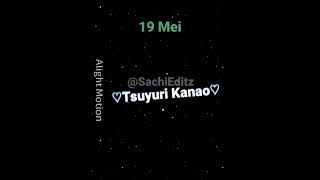 Download Lagu 💜 birthday Tsuyuri Kanao 💜 alight motion edit jedag jedug dj happy birthday MP3