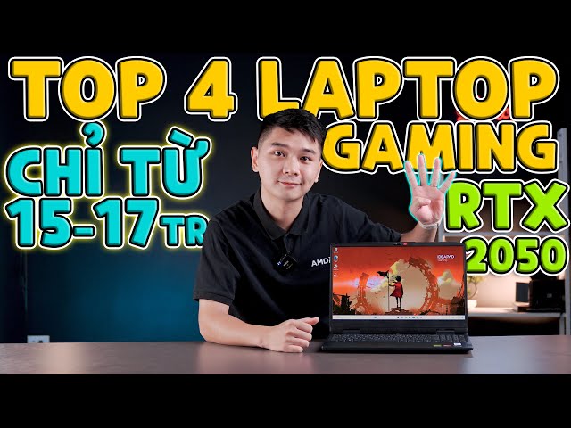 [TOP 4] Laptop Gaming GIÁ RẺ nhất 2023 (15-17tr) - Card RTX 2050, 144Hz,... | LaptopWorld