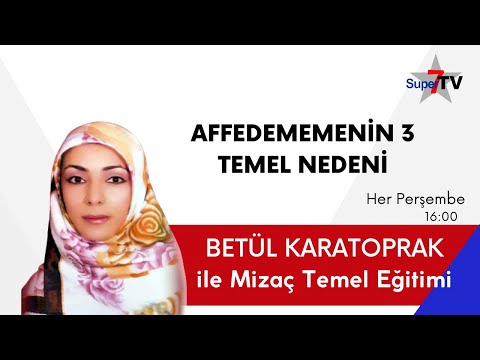 Affedememenin 3 Temel