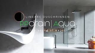 PP Drain AQUA - Lineare Duschrinnen DE | Profilpas