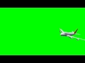 Green Screen Airplane - free use