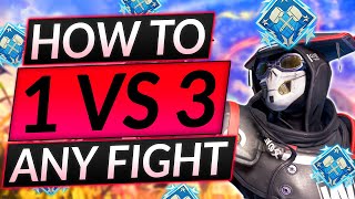 How I WIN EVERY 1v3 FIGHT  What I Wish I'd Known Before Predator  Apex Legends Guide