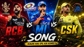 RCB 🆚 CSK 🆚 Mi Song 2026 2K HD Video Song IPL Virat Kohli 😀 Rohit Sharma 😋 MS Dhoni 🤪 Best Song 2026